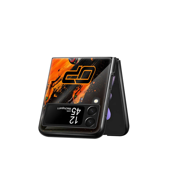 Oscar Piastri Samsung Z Flip Glass Case