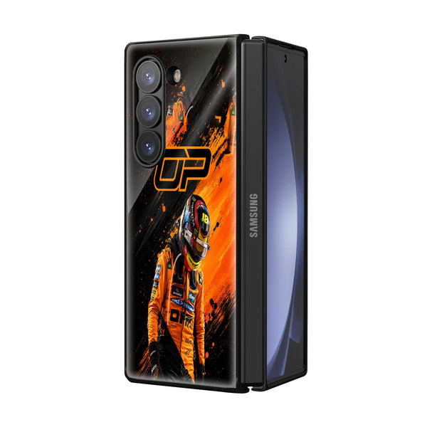 Oscar Piastri Samsung Z Fold Glass Case