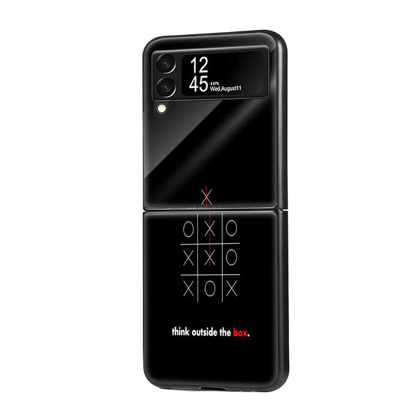 Outside The Box Samsung Z Flip Glass Case
