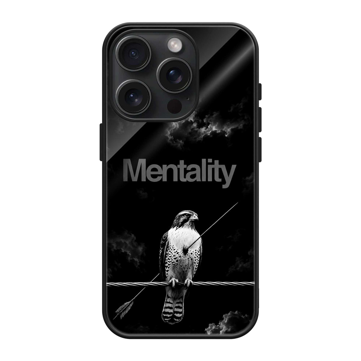 Pain Into Power Glass Case