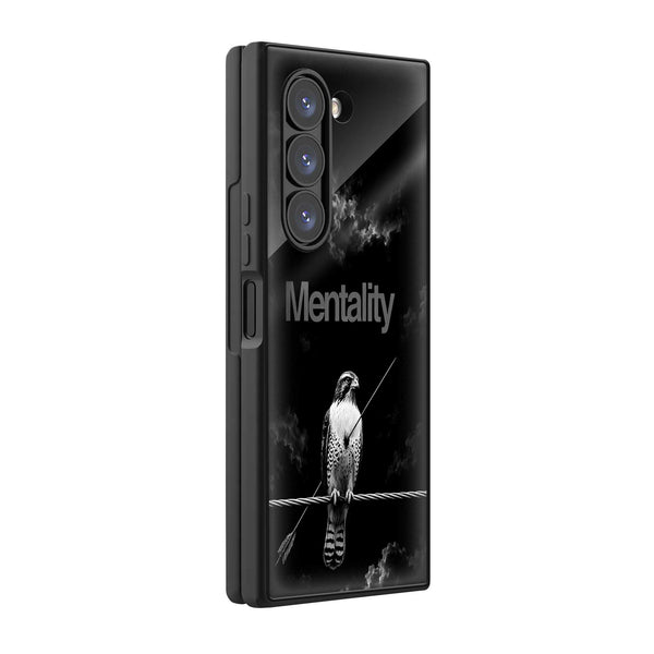 Pain Into Power Samsung Z Fold Glass Case