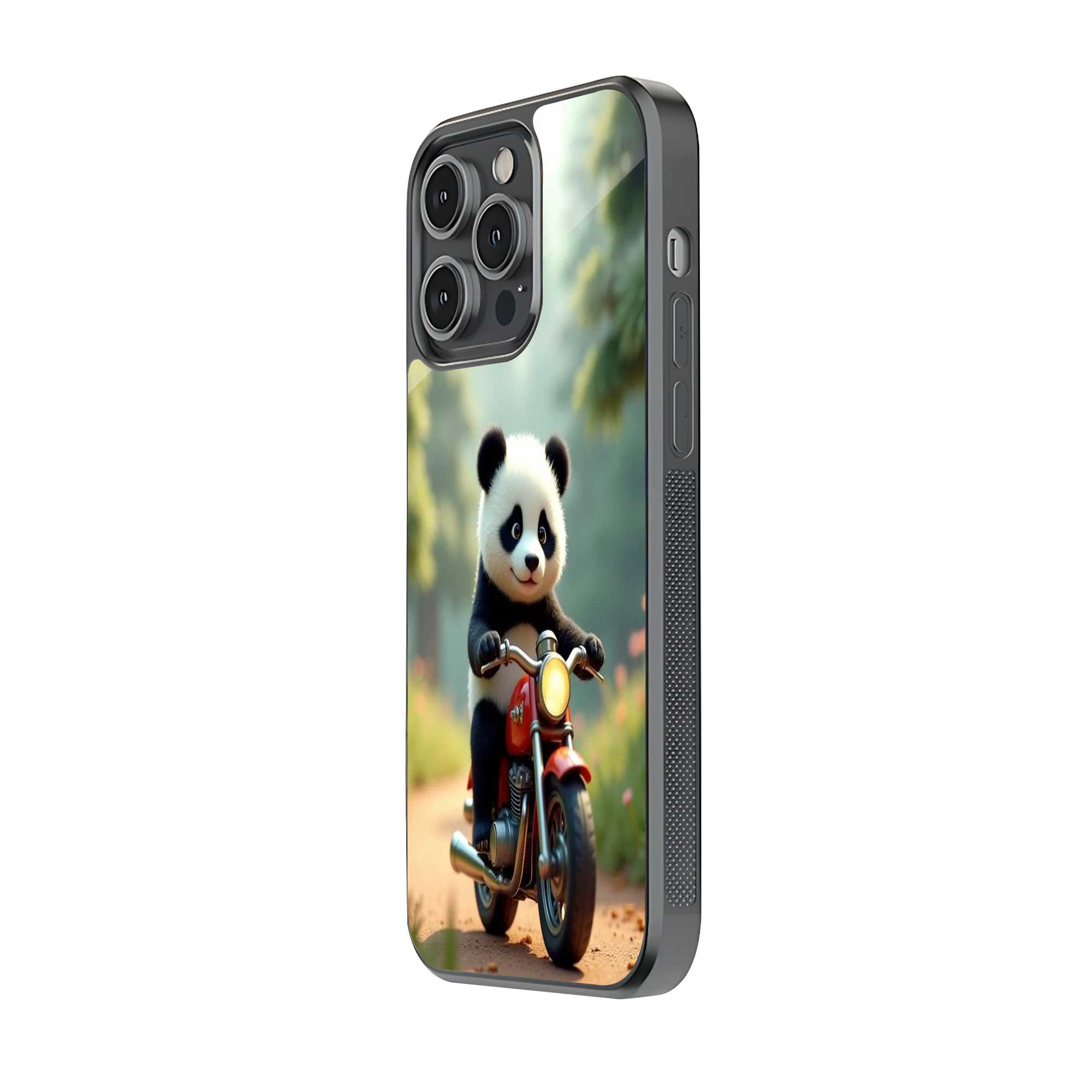 Panda Rider Glass Case Secondary image