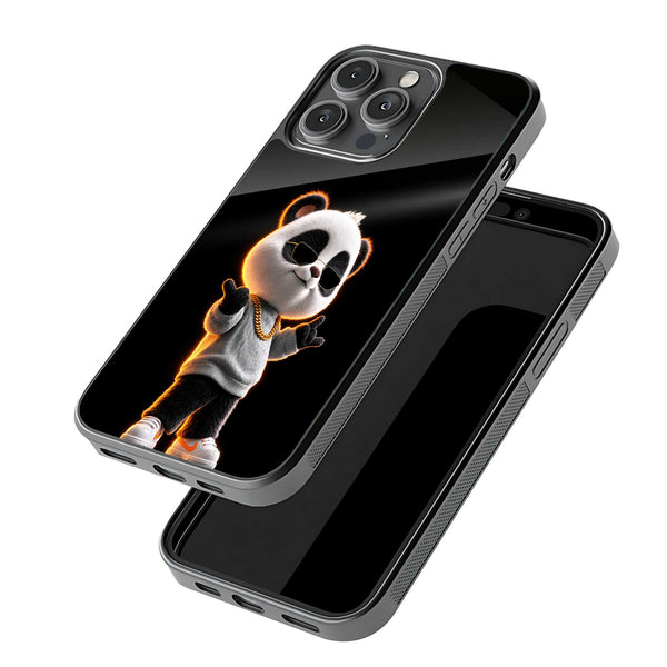 Panda Swag Glass Case