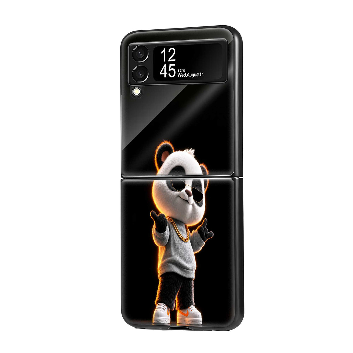 Panda Swag Samsung Z Flip Glass Case Main image
