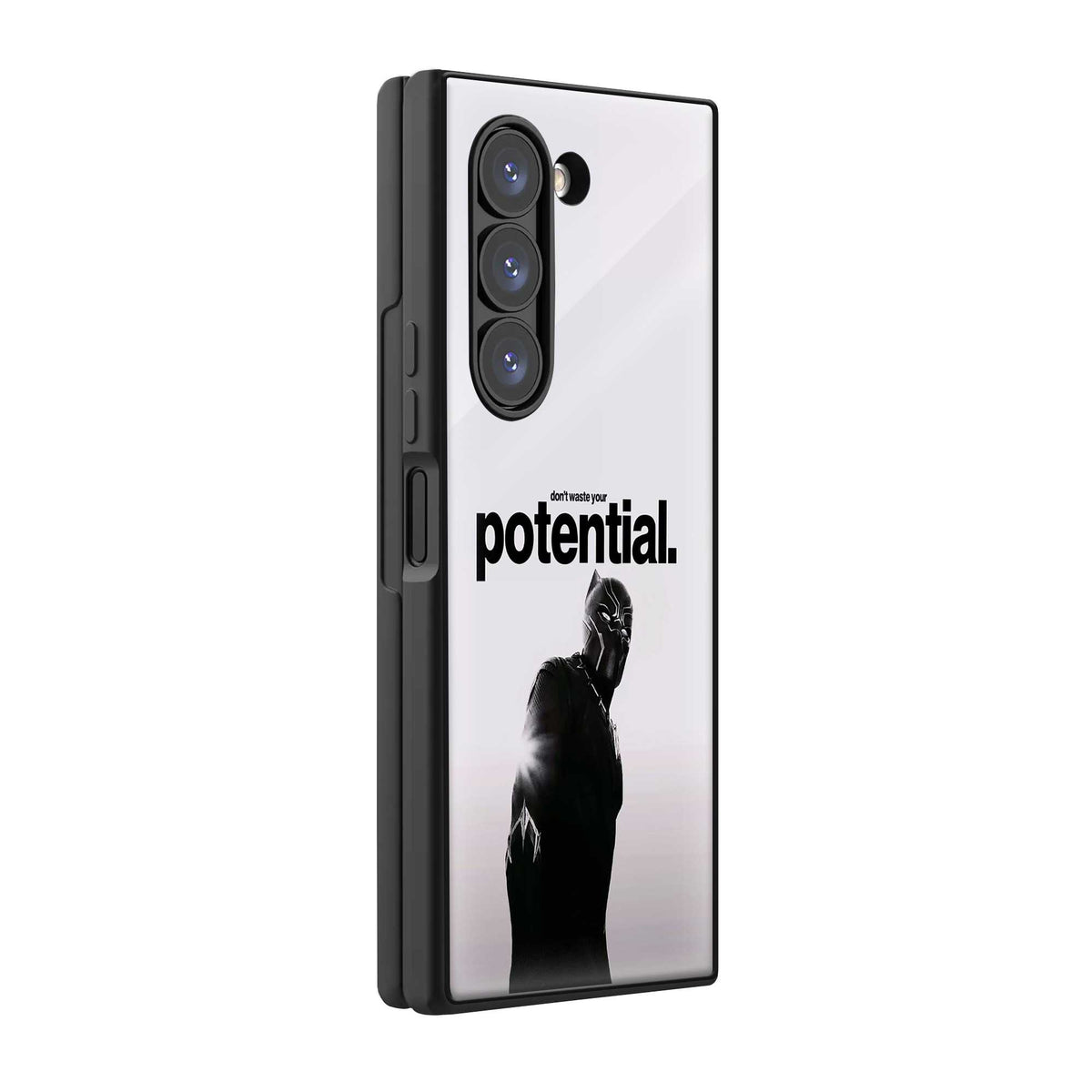 Panther Potential Samsung Z Fold Glass Case