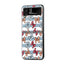 Pastel Bow Samsung Z Flip Glass Case