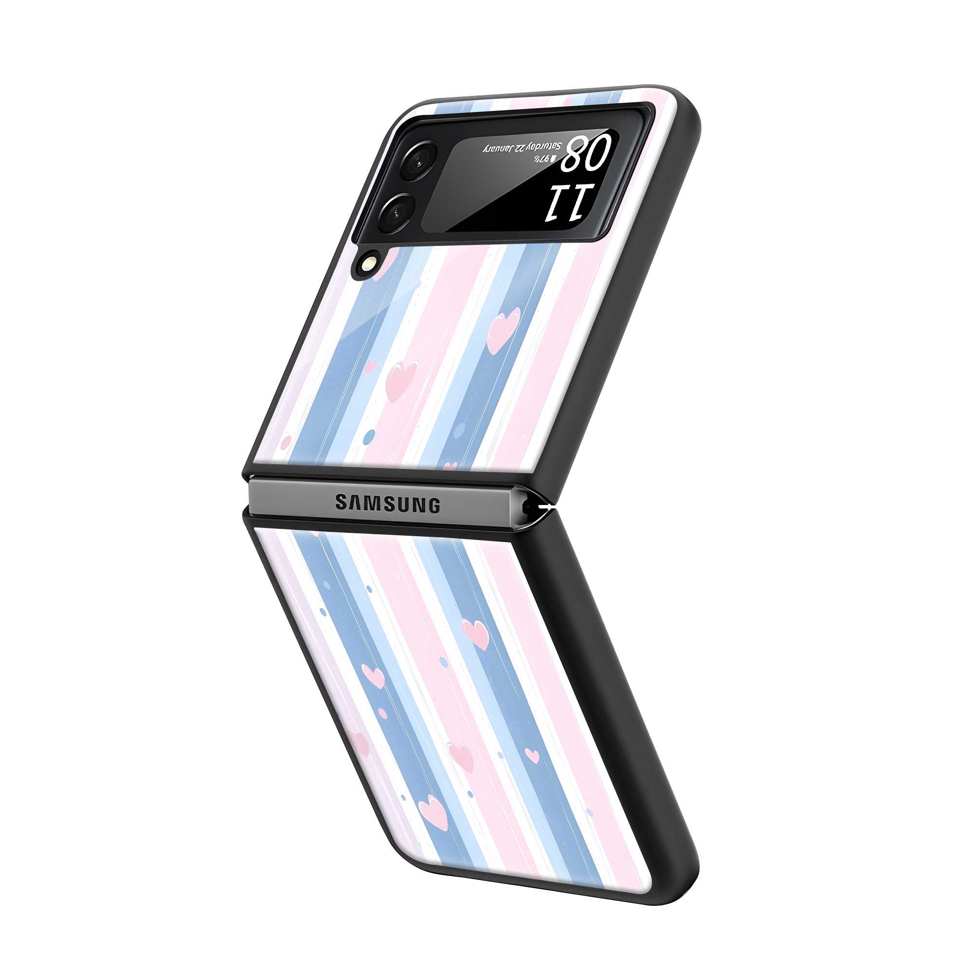 Pastel Crush Samsung Z Flip Glass Case