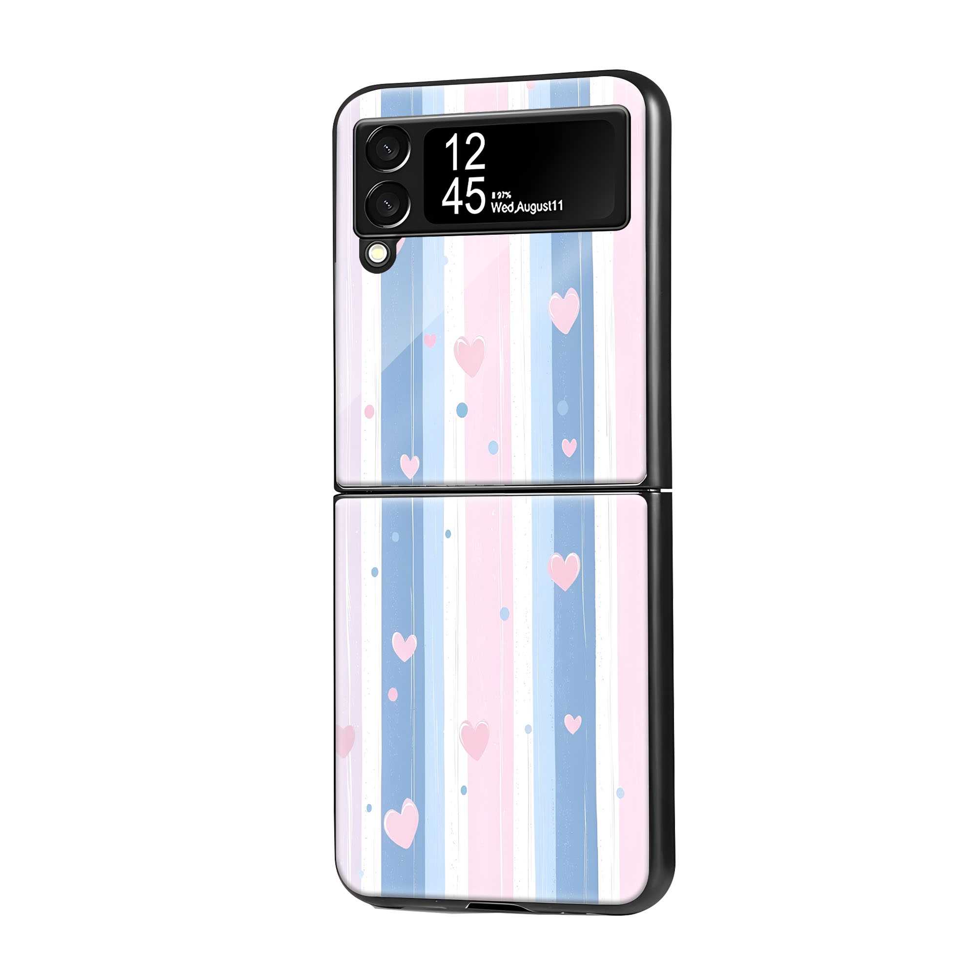 Pastel Crush Samsung Z Flip Glass Case