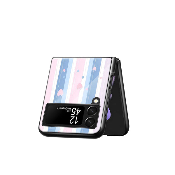Pastel Crush Samsung Z Flip Glass Case