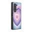 Pastel Heart Samsung Z Fold Glass Case
