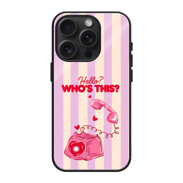 Pastel Love Call Glass Case