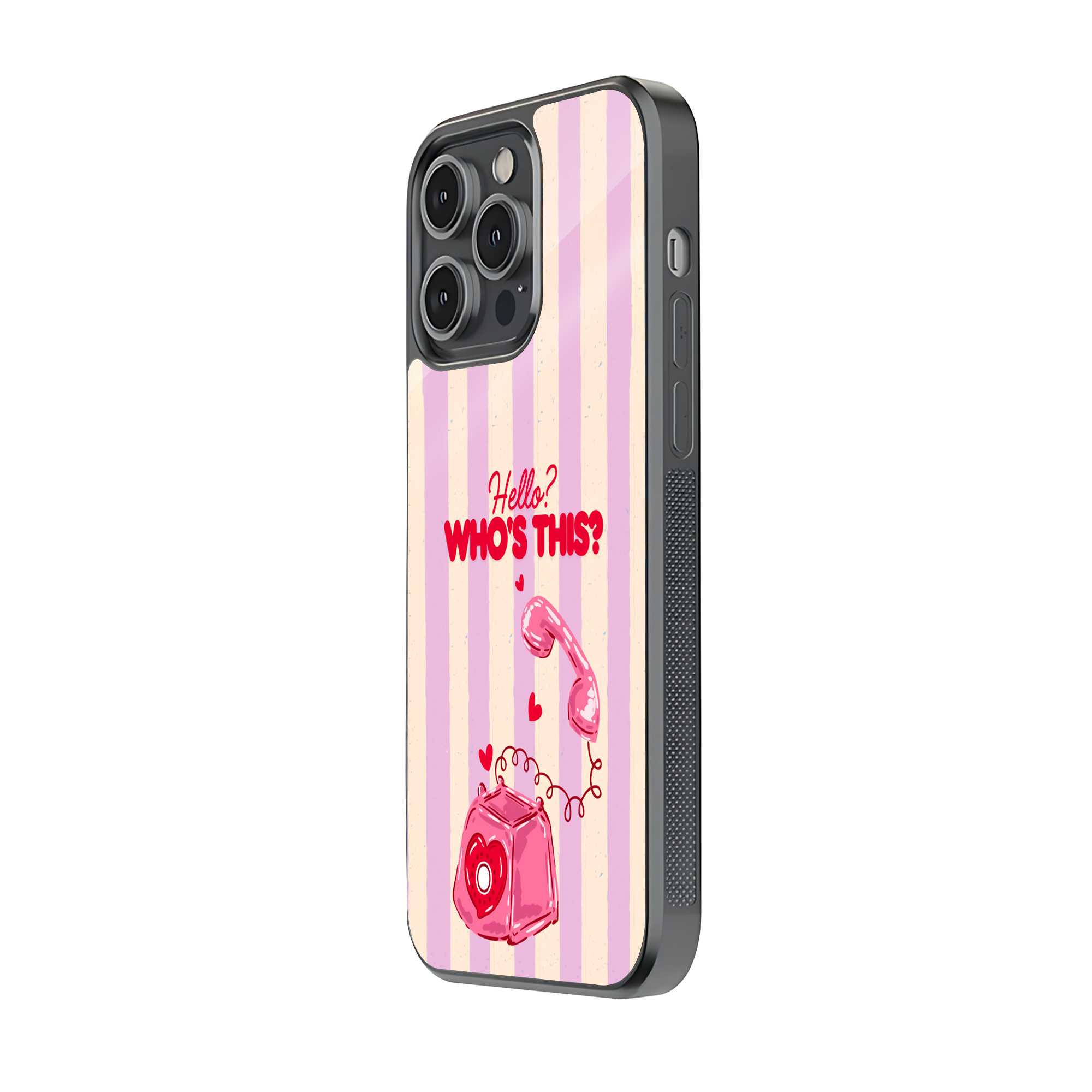 Pastel Love Call Glass Case Secondary image