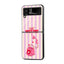 Pastel Love Call Samsung Z Flip Glass Case