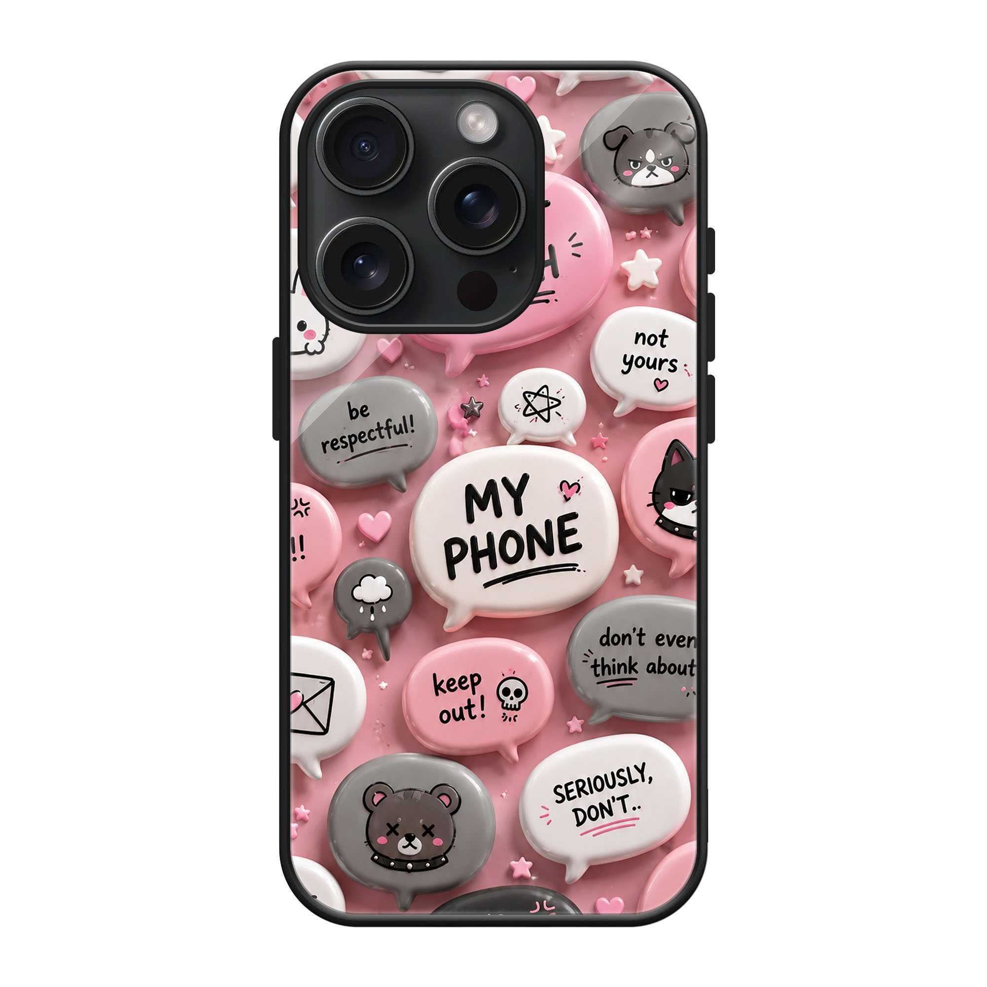 Pastel Protect Glass Case
