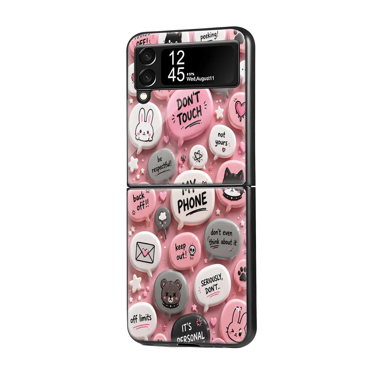 Pastel Protect Samsung Z Flip Glass Case Main image