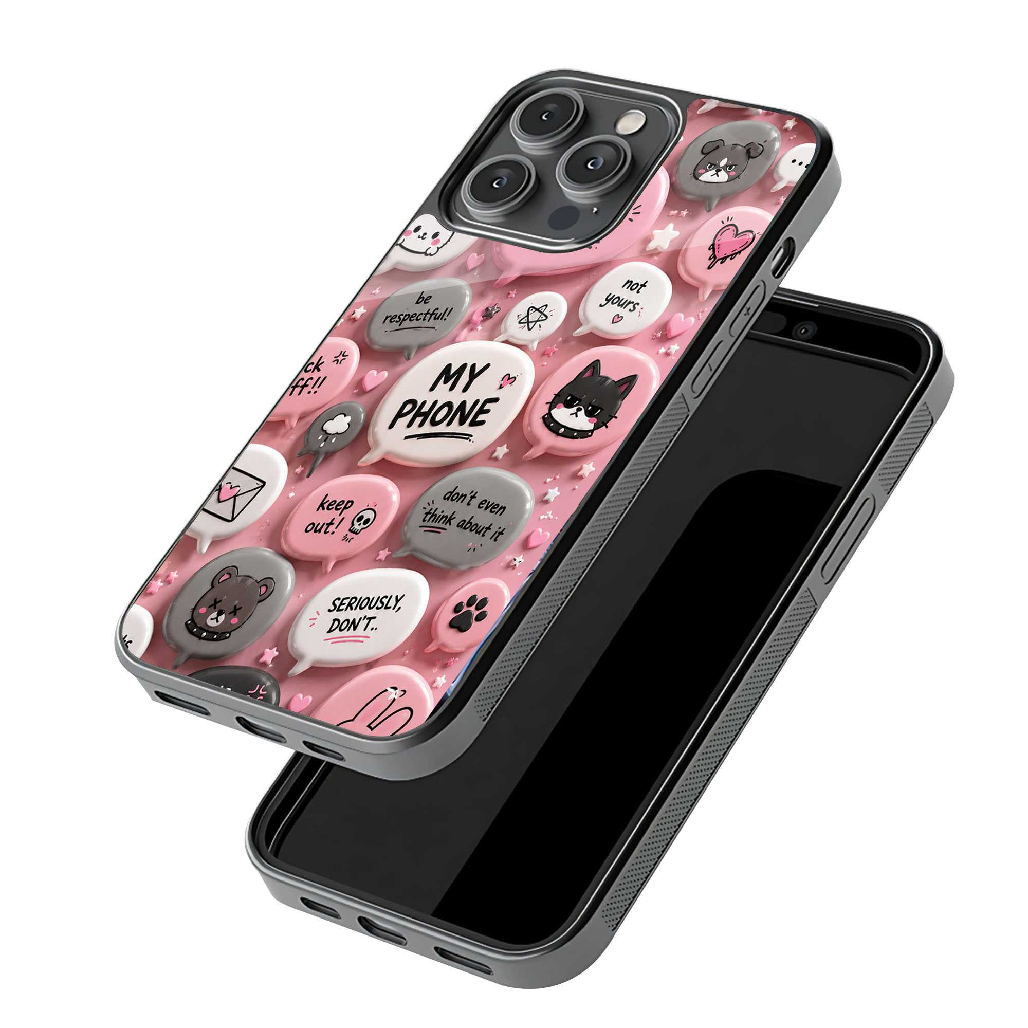 Pastel Protect Glass Case