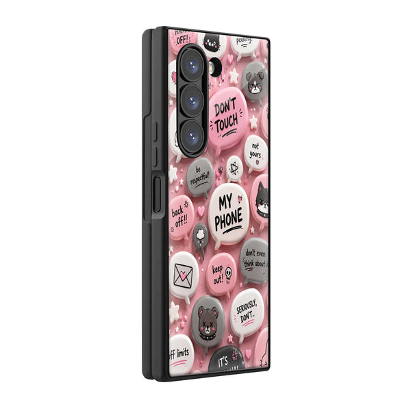 Pastel Protect Samsung Z Fold Glass Case