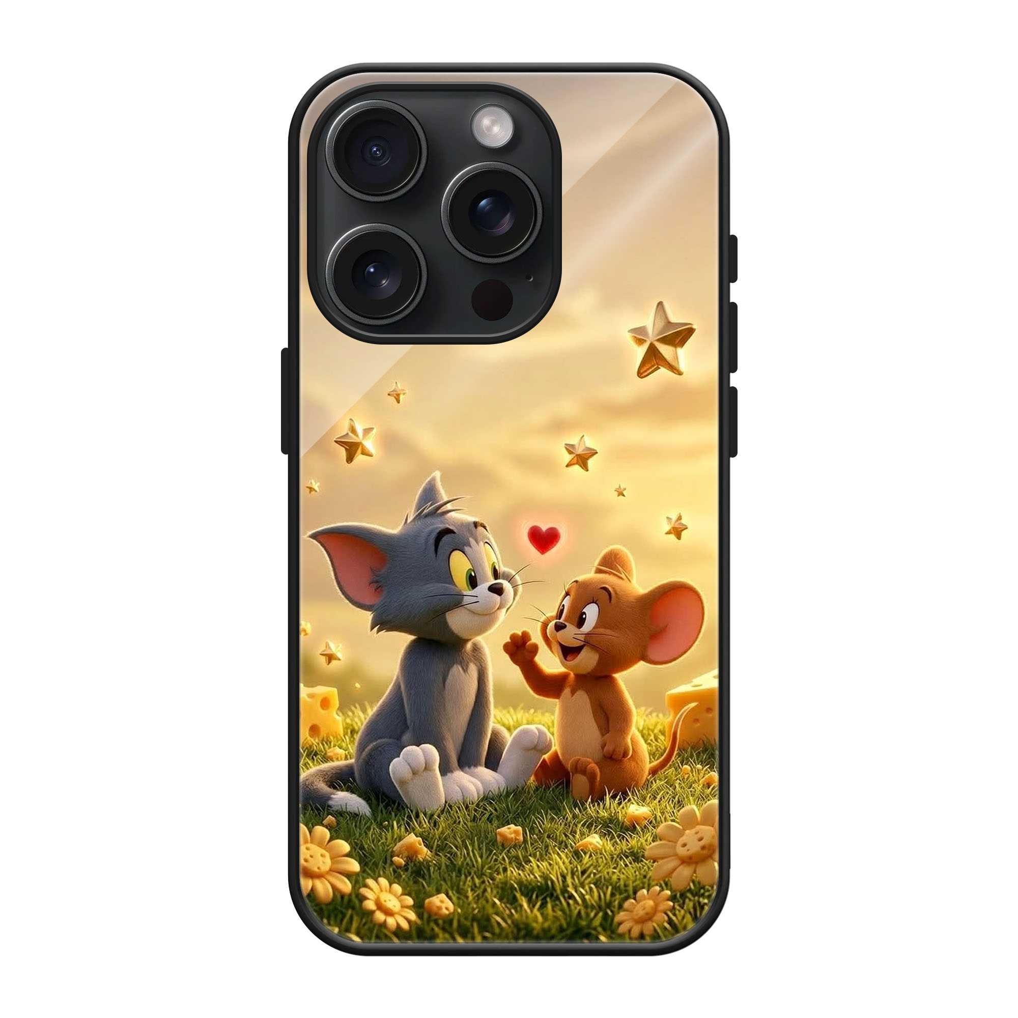 Paws & Hearts Glass Case
