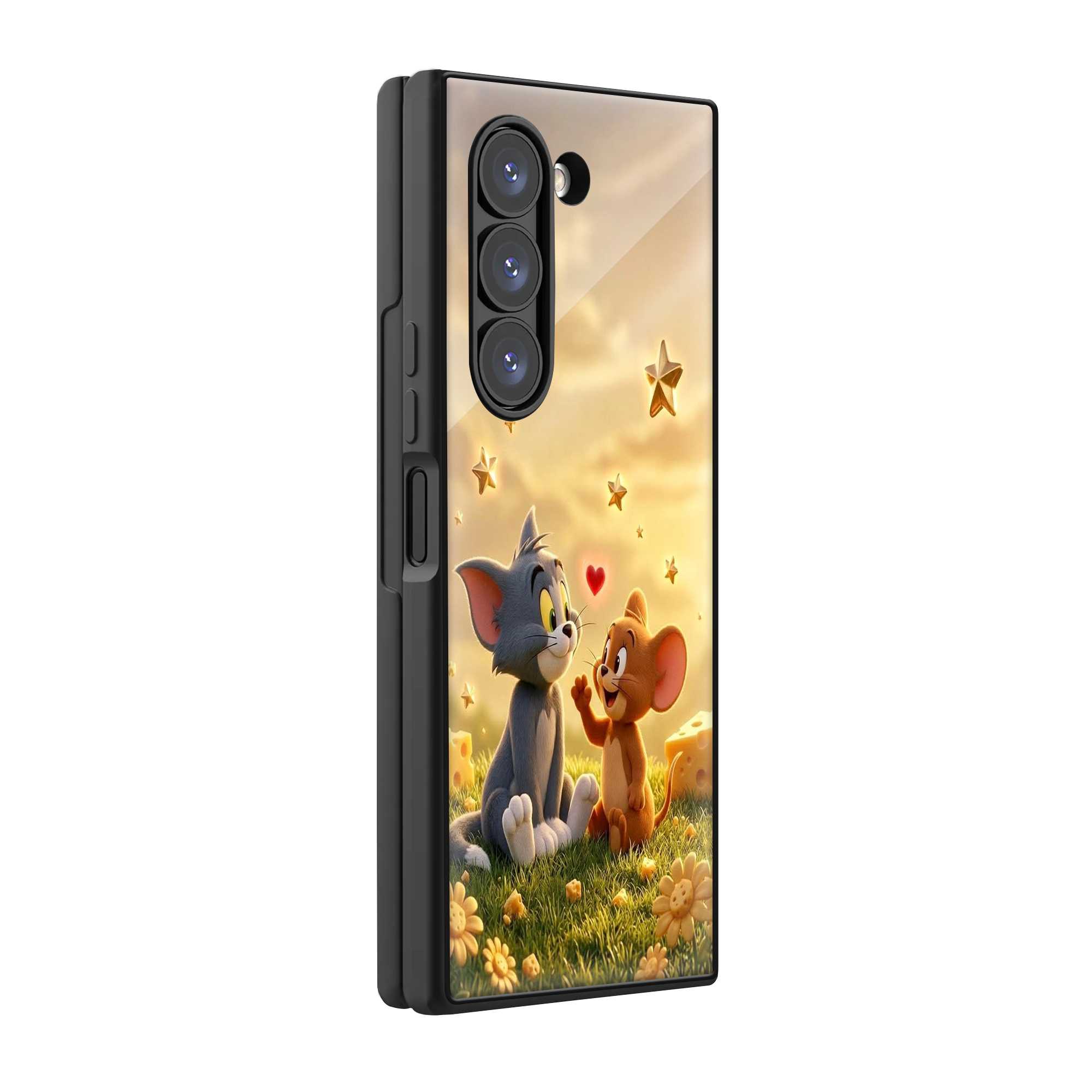 Paws & Hearts Samsung Z Fold Glass Case