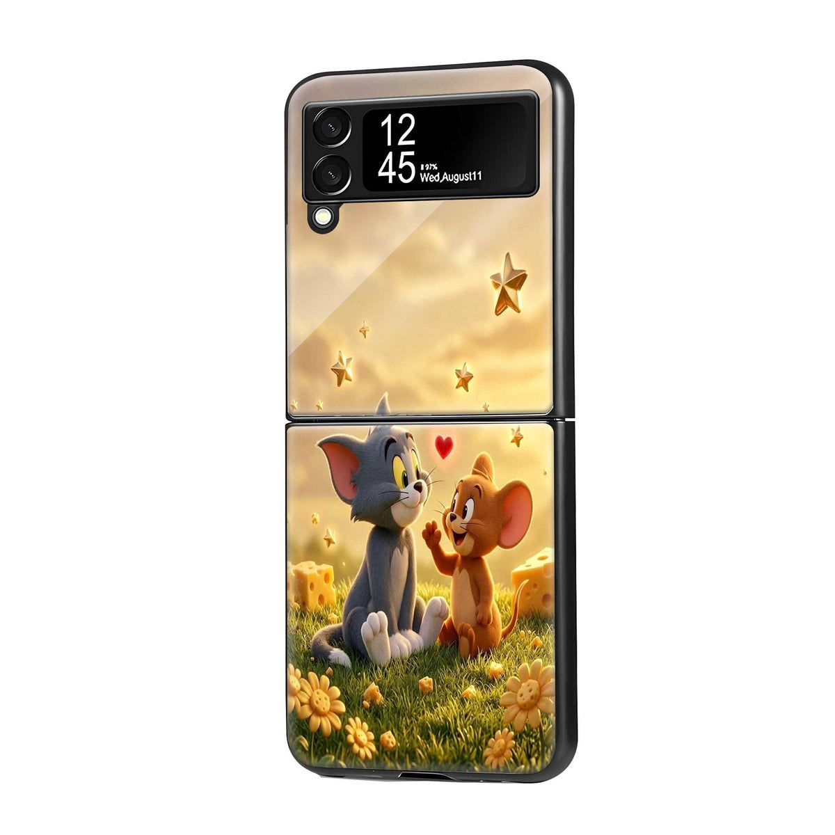 Paws & Hearts Samsung Z Flip Glass Case Main image