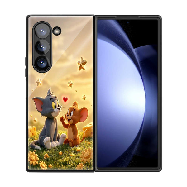 Paws & Hearts Samsung Z Fold Glass Case
