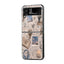 Peaceful Doodles Samsung Z Flip Glass Case