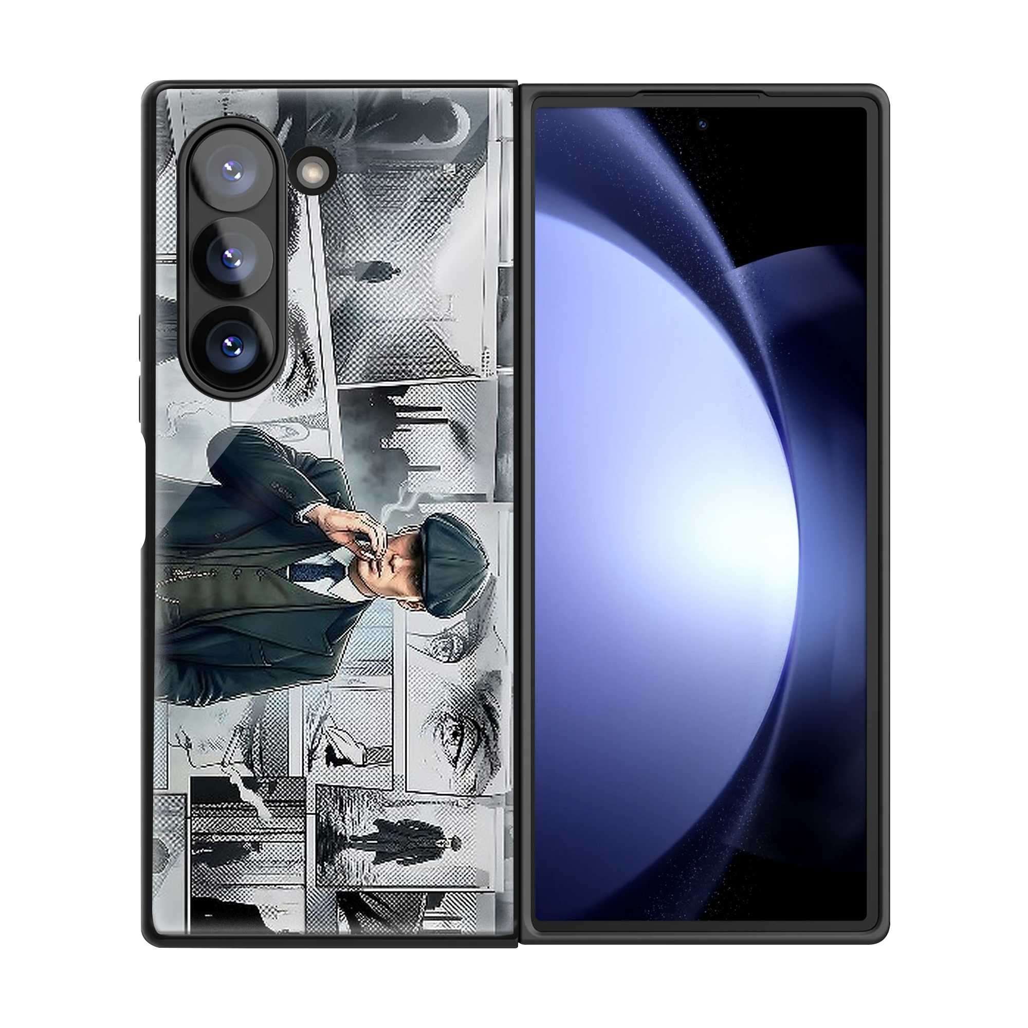 Peaky Blinders Samsung Z Fold Glass Case