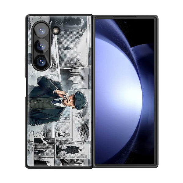 Peaky Blinders Samsung Z Fold Glass Case