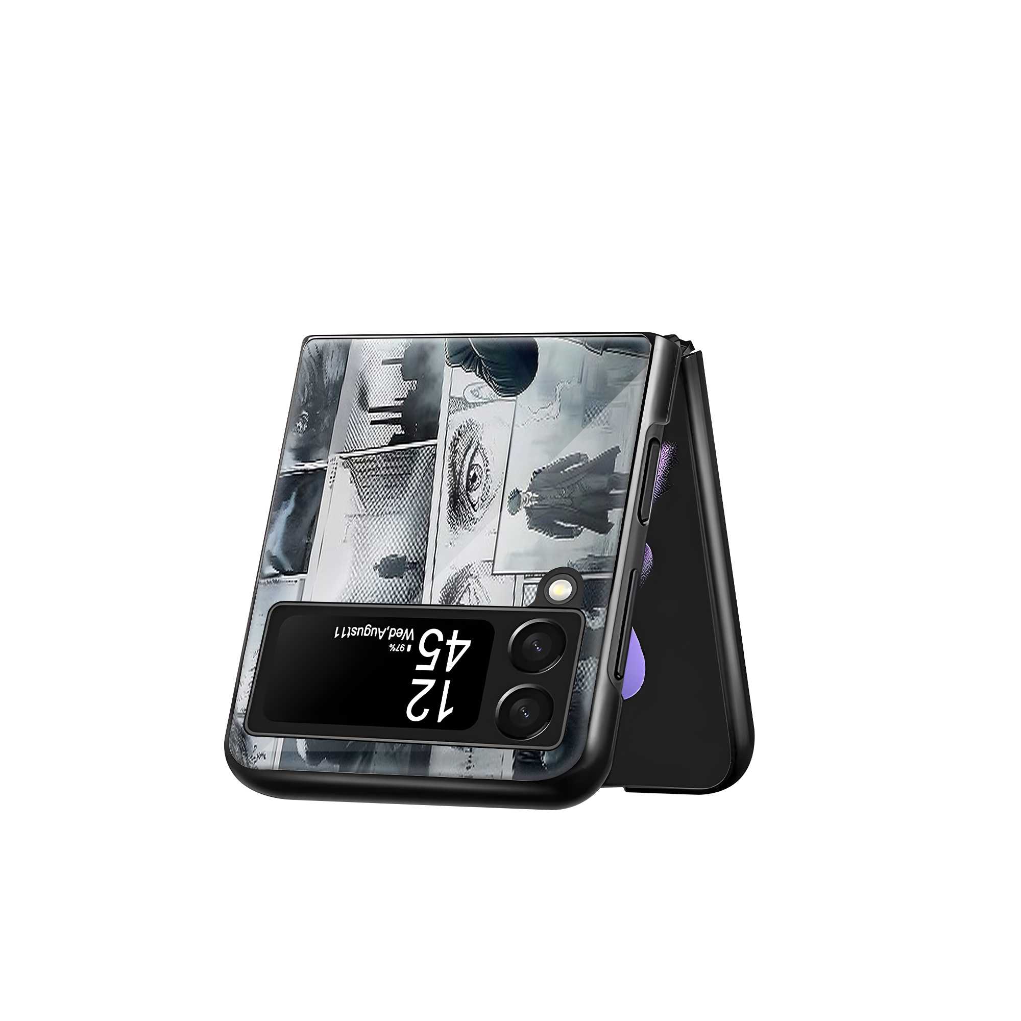 Peaky Blinders Samsung Z Flip Glass Case