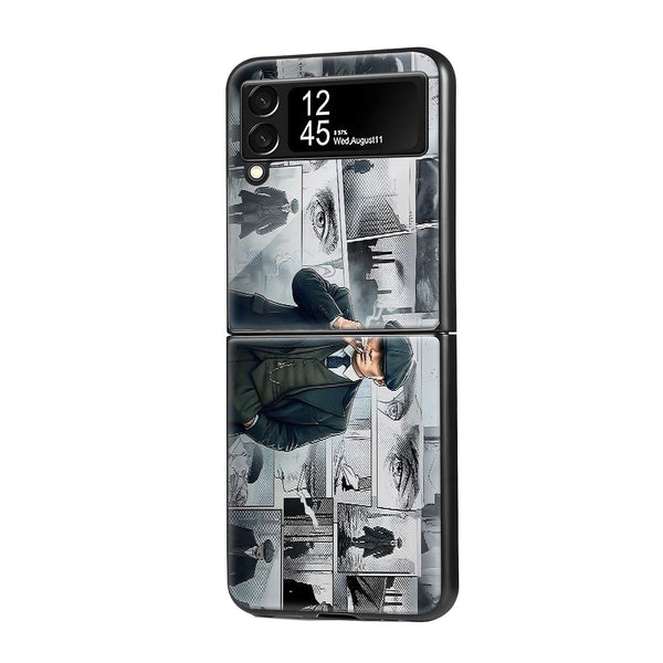 Peaky Blinders Samsung Z Flip Glass Case