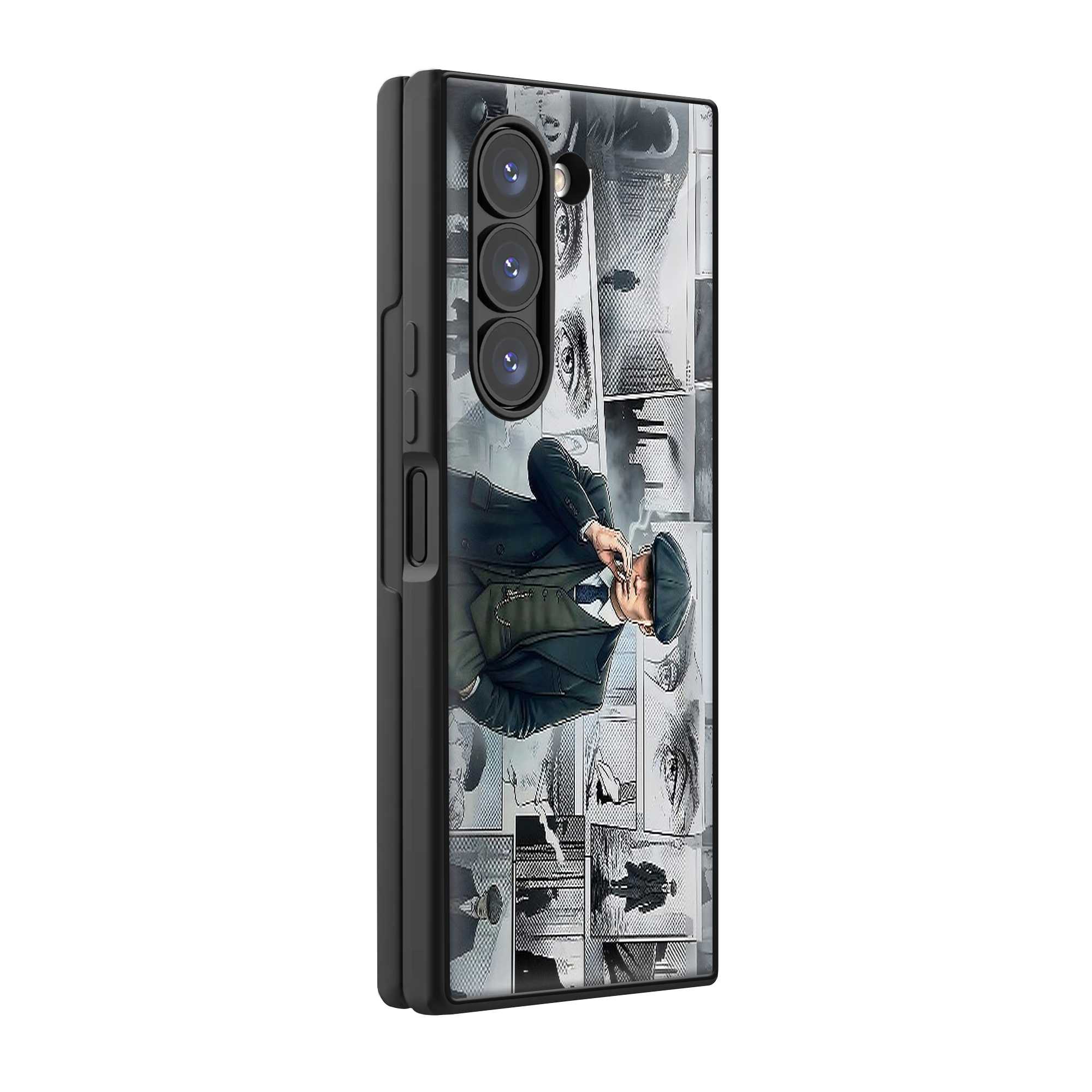 Peaky Blinders Samsung Z Fold Glass Case