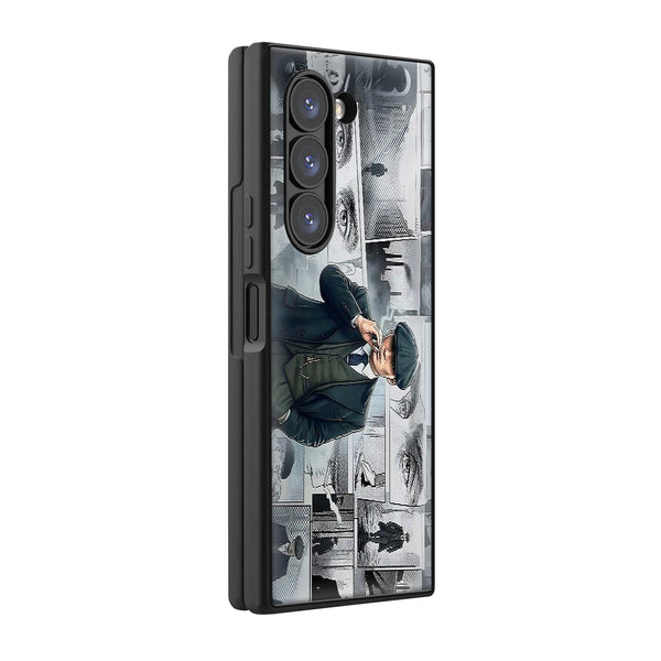 Peaky Blinders Samsung Z Fold Glass Case