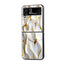 Pearl Wave Samsung Z Flip Glass Case