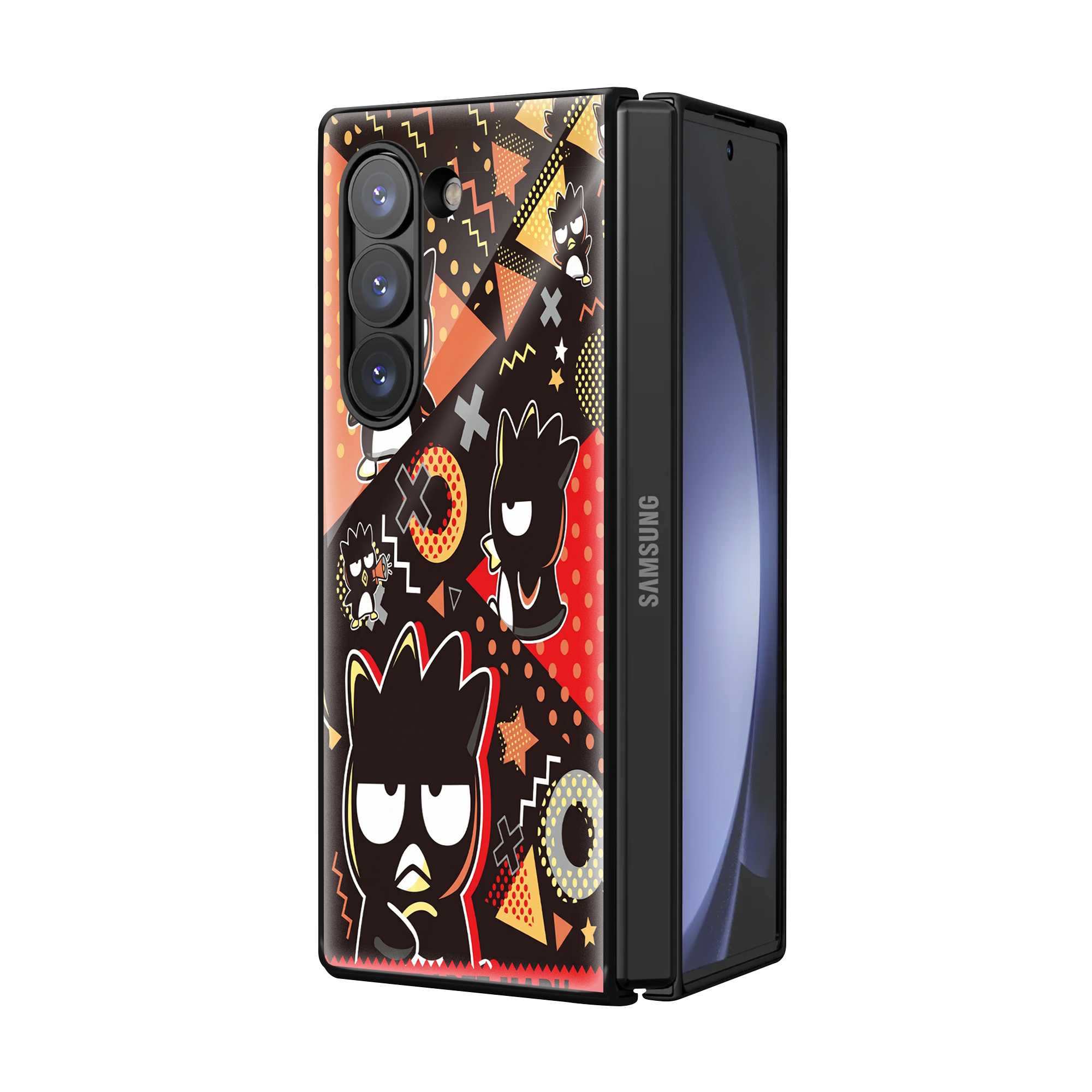 Penguin Funk Samsung Z Fold Glass Case
