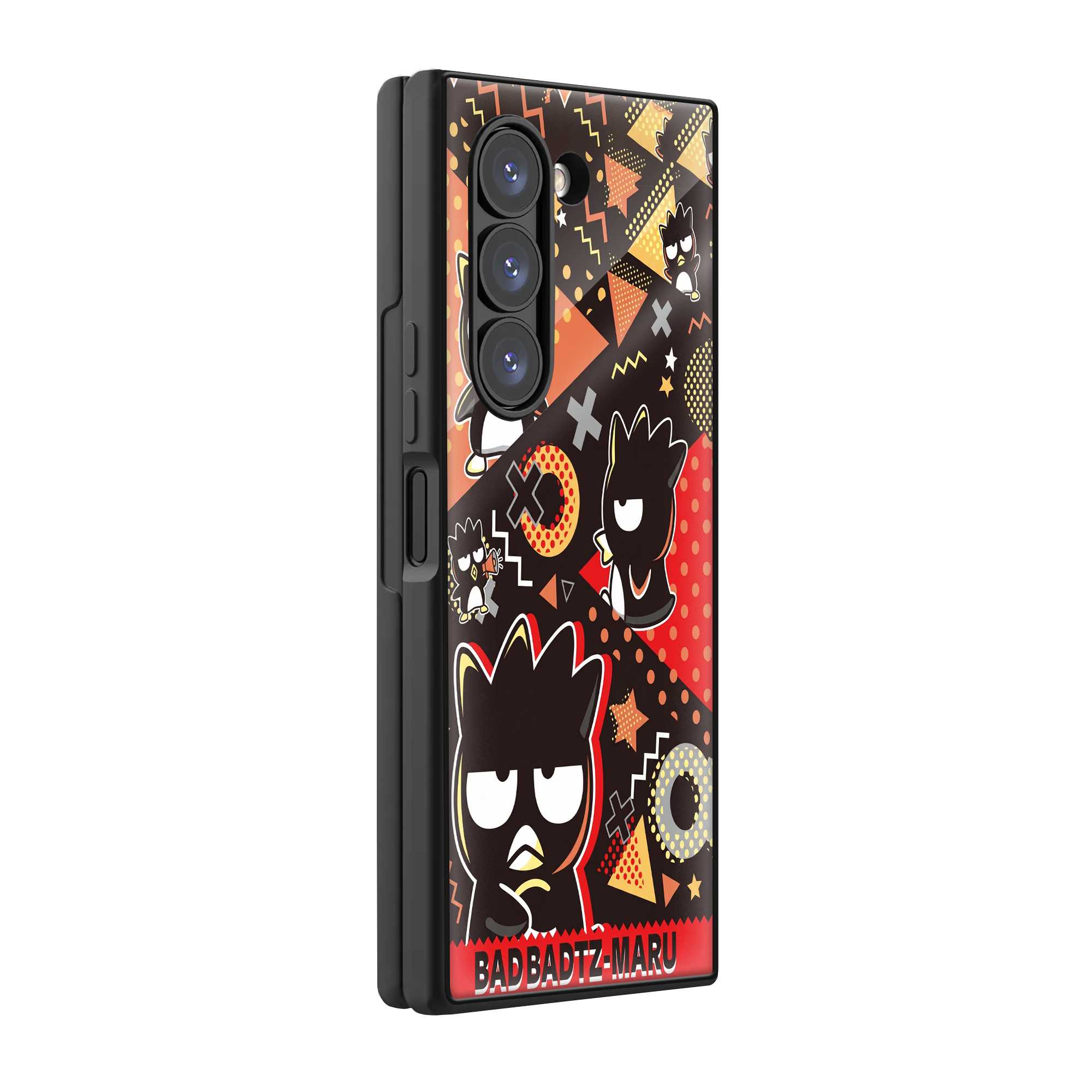 Penguin Funk Samsung Z Fold Glass Case