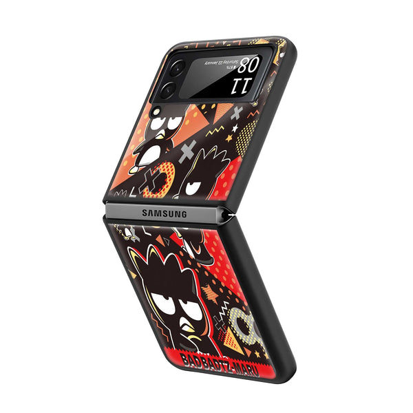 Penguin Funk Samsung Z Flip Glass Case