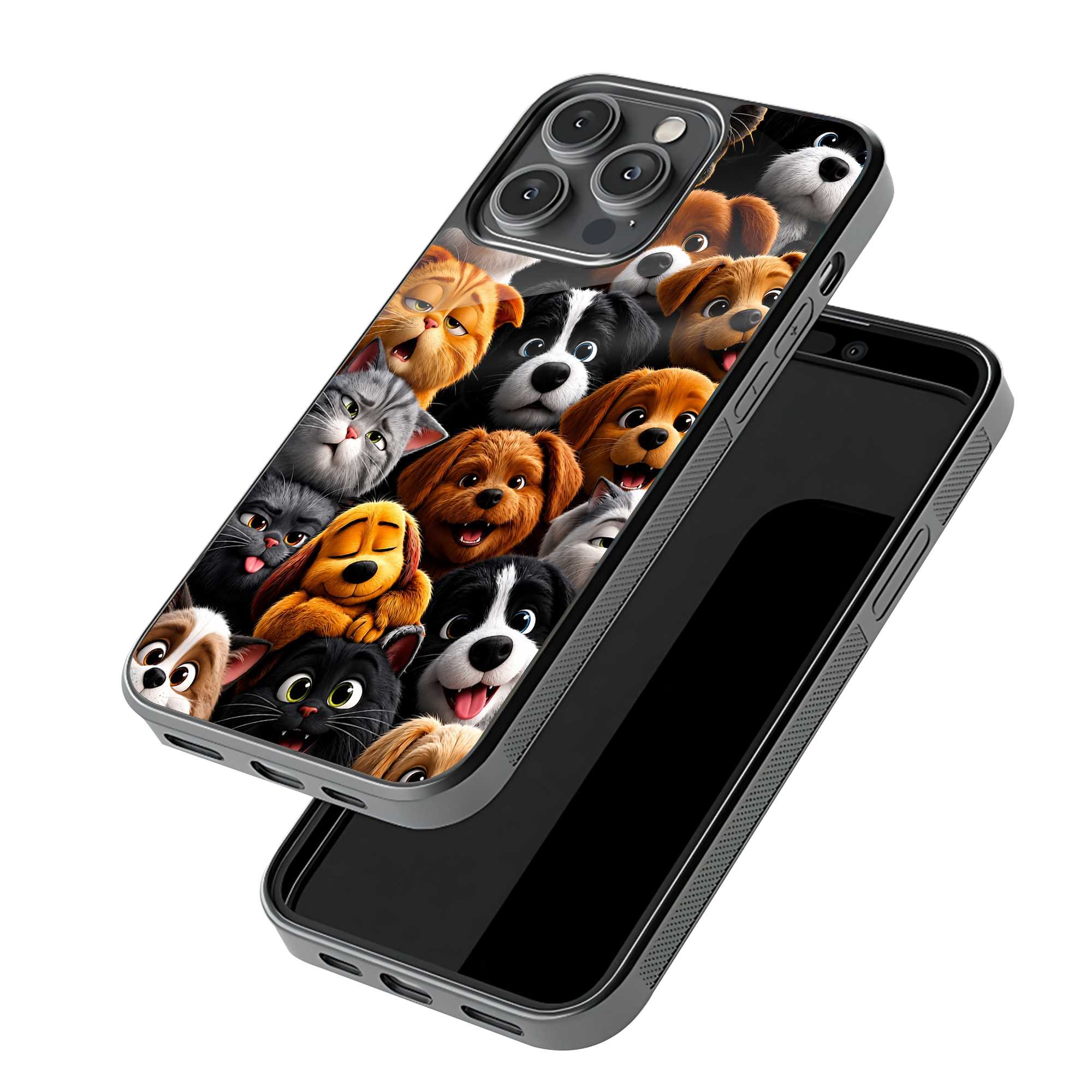 Pet Party Glass Case