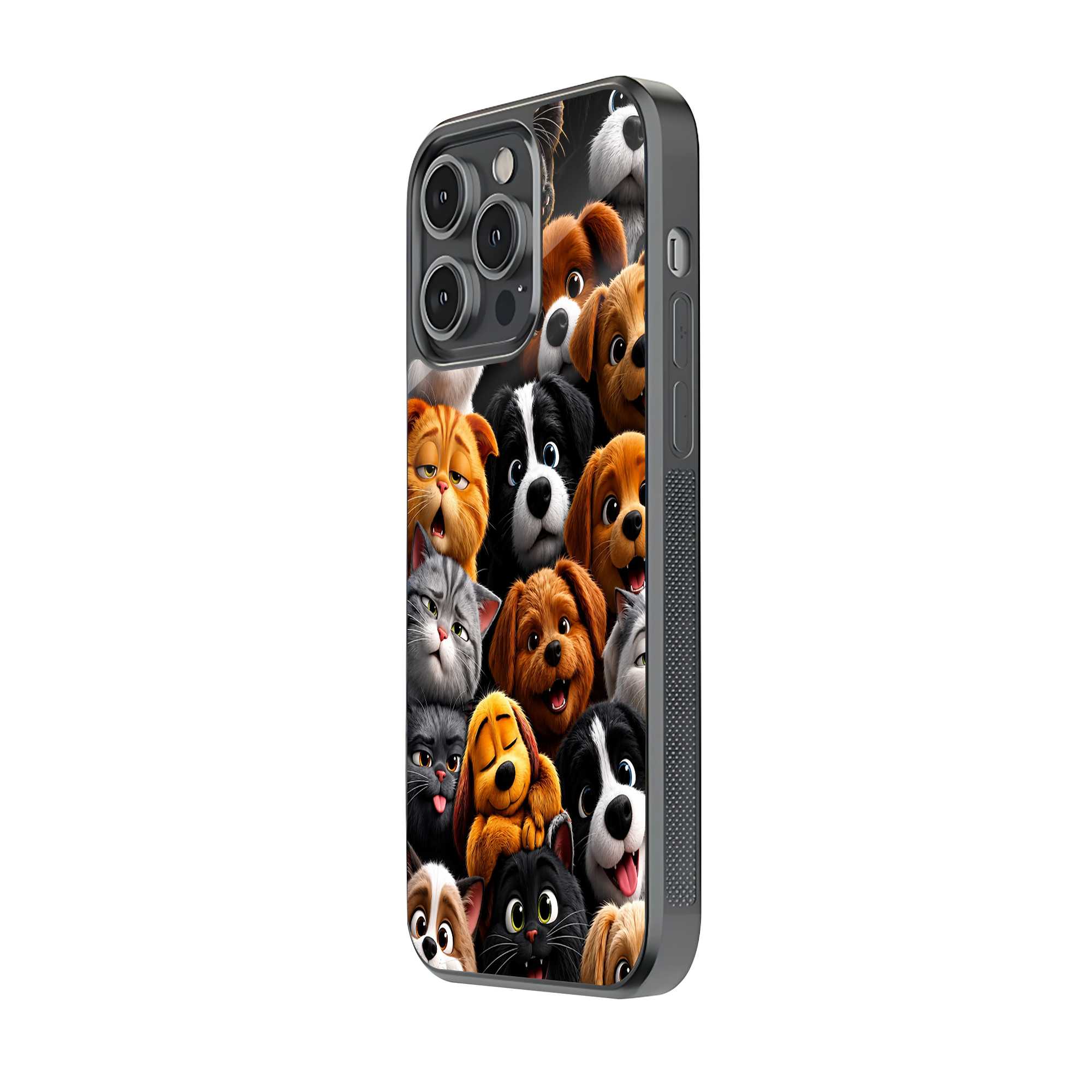 Pet Party Glass Case