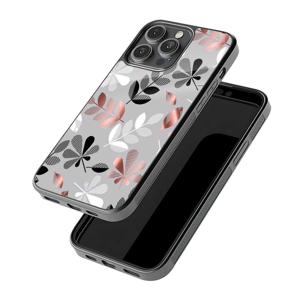 Petal Pattern Glass Case