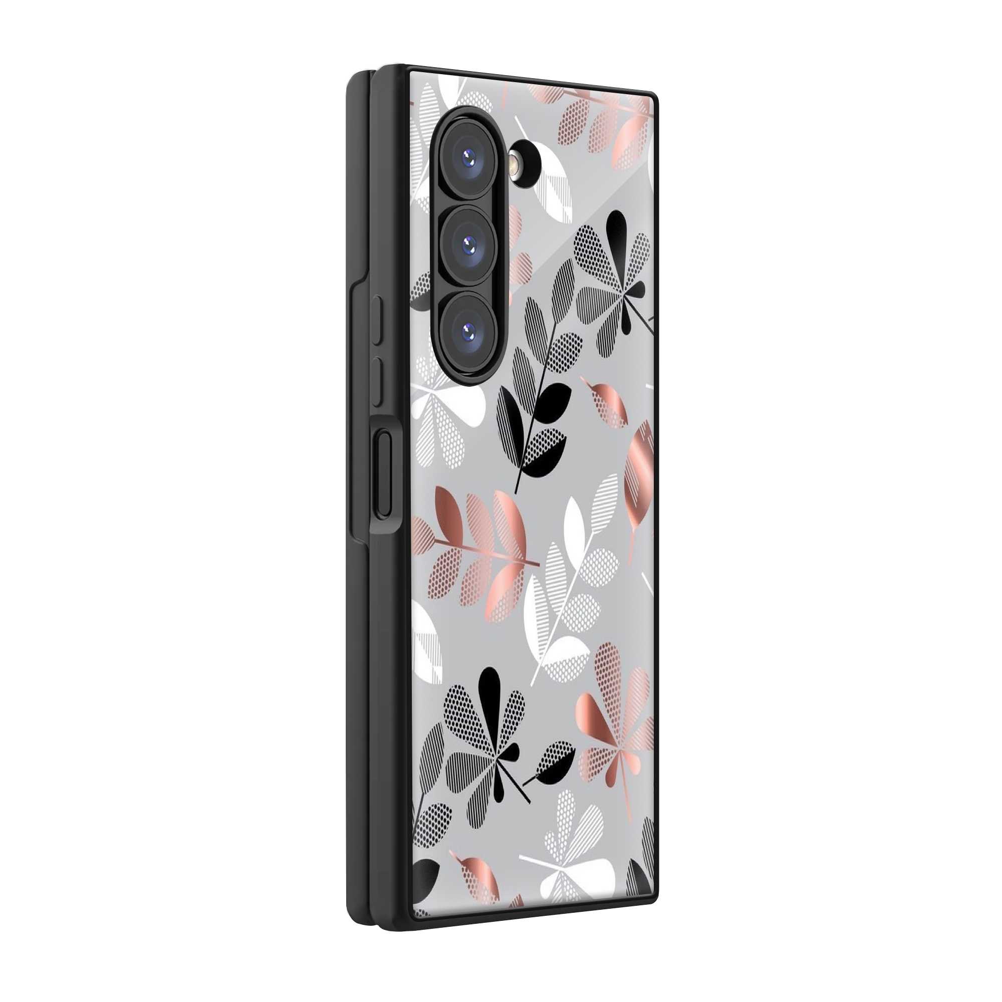 Petal Pattern Samsung Z Fold Glass Case Main image