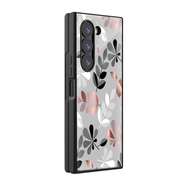 Petal Pattern Samsung Z Fold Glass Case