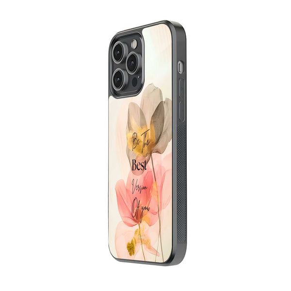 Petal Poetry Glass Case