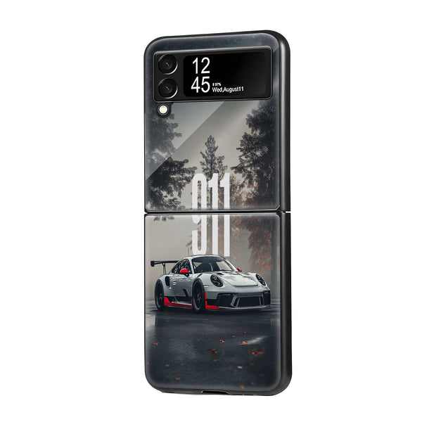 Phantom 911 Samsung Z Flip Glass Case