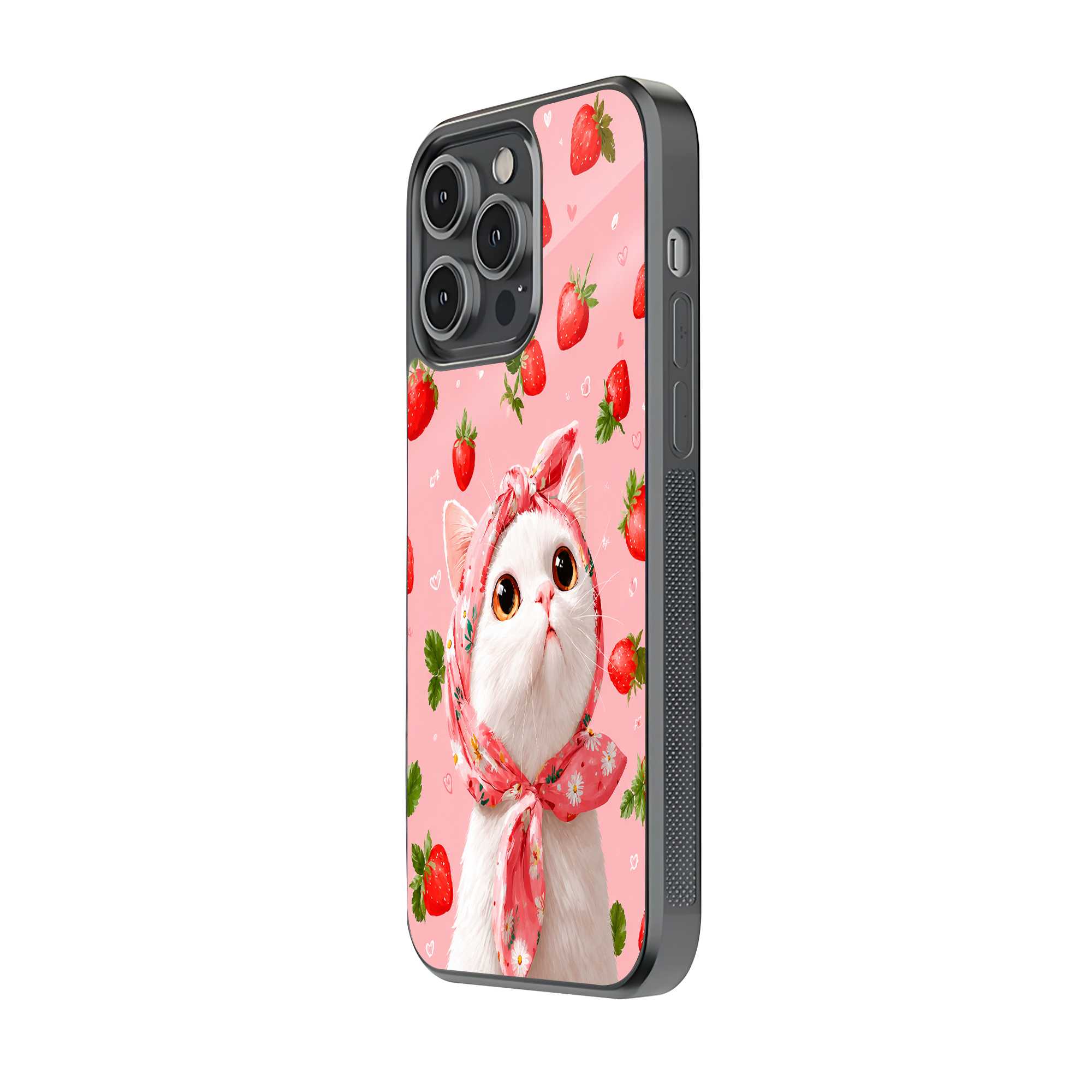 Pink Scarf Diaries Glass Case Secondary image