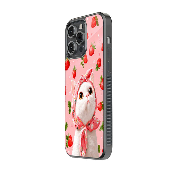 Pink Scarf Diaries Glass Case