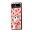 Pink Scarf Diaries Samsung Z Flip Glass Case
