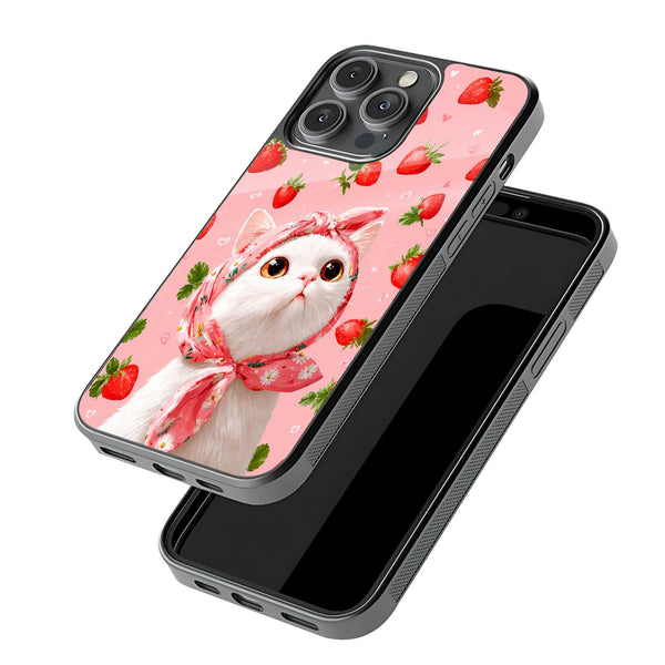 Pink Scarf Diaries Glass Case