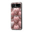 Pink Whispers Samsung Z Flip Glass Case