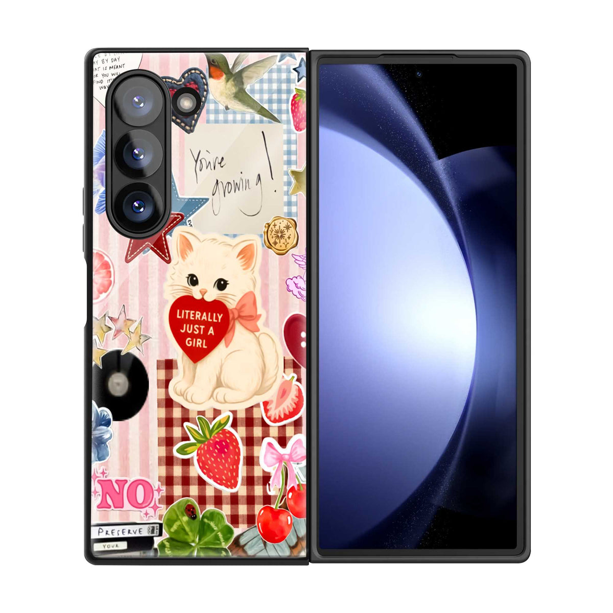 Playful Memories Samsung Z Fold Glass Case