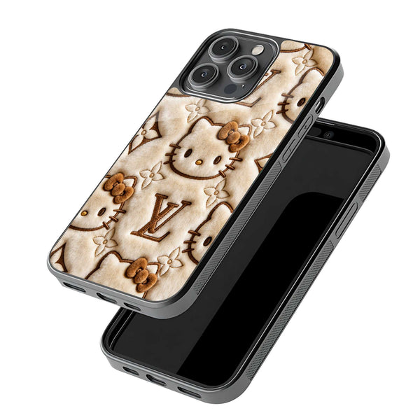 Plush Monotone Glass Case
